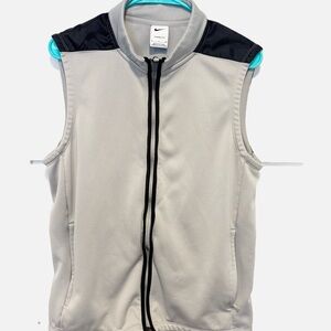 Nike Therma-Fit Gray and Black Vest